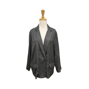 Etoile Isabel Marant Gray Blazer Jacket Size 2 Wool